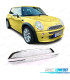 GRELHA FRONTAL MINI COOPER R50 R53 01-06 S TYPE CROMADA