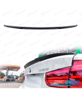 AILERON LIP SPOILER TRASEIRO BMW F30 F35 F80 PRETO BRILHO LOOK M4