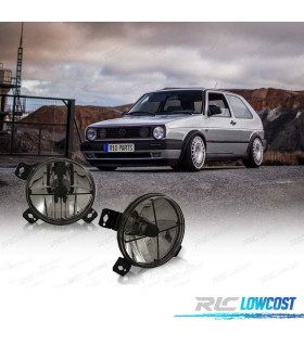 FARÓIS VOLKSWAGEN VW GOLF MK2 83-91 FUMADO INTERNO