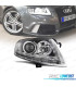 FARÓIS AUDI A6 C6 04-08 XENON LUZ DIURNA LED DRL CROMADOS