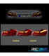 FAROLINS BMW F10 FULL LED DINAMICOS VERMELHO LIGHT BAR OLED
