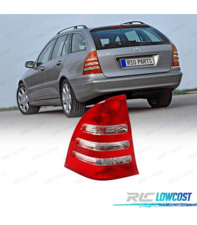 FAROLIM ESQ MERCEDES CLASSE C W203 ESTATE 00-04 BRANCO VERMELHO