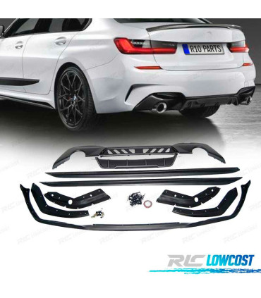 KIT CARROÇARIA BMW G20 19-22 LOOK M PERFORMANCE PRETO MATE