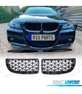 GRELHAS BMW E90 E91 05-08 DIAMANTE PRETO