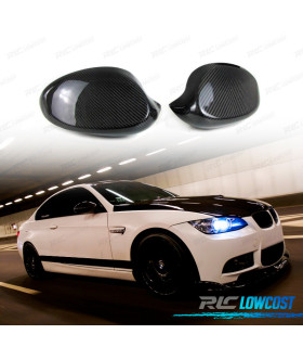 CAPAS DE ESPELHOS RETROVISORES CARBONO BMW E92 E93 LOOK M