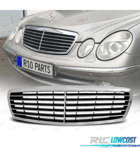GRELHA FRONTAL MERCEDES E W211 02-06 CROMADA