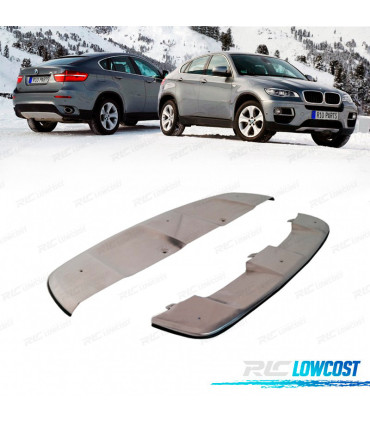 SPOILER FRONTAL E DIFUSOR TRASEIRO PARA-CHOQUES BMW X6 E71 08-14