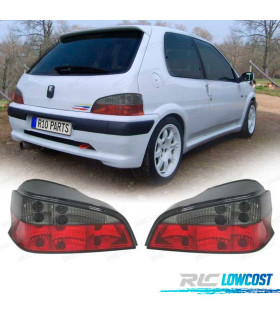 FAROLINS TRASEIROS FUMADOS PARA PEUGEOT 106 96-03