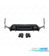 DIFUSOR BMW G20 G21 LCI 23-25 LOOK M PERFORMANCE PRETO BRILHANTE + PONTEIRAS DE ESCAPE