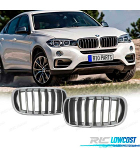 GRELHAS BMW X6 F16 14- CROMADO