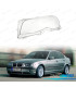 VIDRO FARÓL OPTICA FRONTAL ESQUERDA BMW E46 BERLINA TOURING 01-05