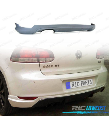DIFUSOR VOLKSWAGEN VW GOLF 6 08-12 ASPECTO GTI
