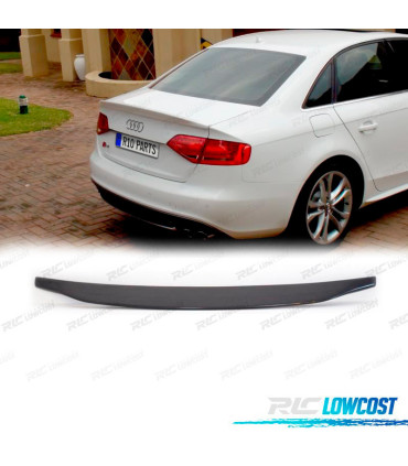 AILERON SPOILER TRASEIRO AUDI A4 B8 07-15 LOOK S4