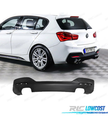 DIFUSOR BMW F20 F21 LCI 15- LOOK M DUPLA SAÍDA