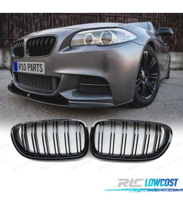 GRELHA FRONTAL BMW F10 13-17 LOOK M5 PRETO BRILHANTE