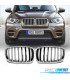 GRELHA FRONTAL BMW X5 E70 10-13 LOOK M PERFORMANCE CROMADO