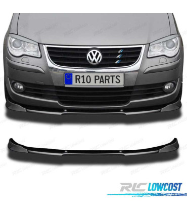 LIP SPOILER FRONTAL PARA VOLKSWAGEN VW TOURAN 06-10 R LINE