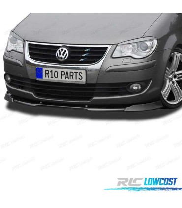 LIP SPOILER FRONTAL PARA VOLKSWAGEN VW TOURAN 06-10 R LINE