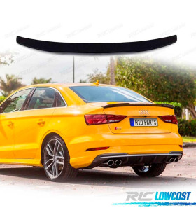 AILERON SPOILER TRASEIRO AUDI A3 8V SEDAN 12- LOOK S3