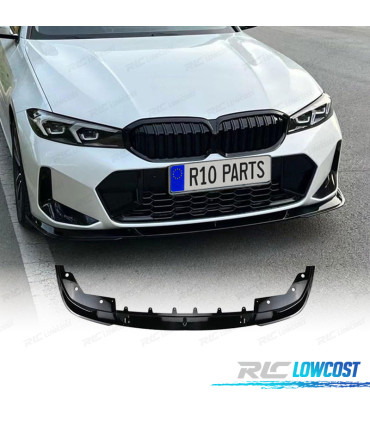 SPOILER LIP BMW G20 LCI 23-25 LOOK M 3D PRETO BRILHANTE