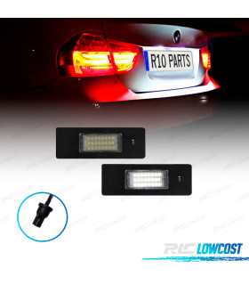 LUZES DE MATRÍCULA LED PARA BMW Z4 E85 ROADSTER 02-09 E86 COUPE 02-09 E89 CABRIO 09-