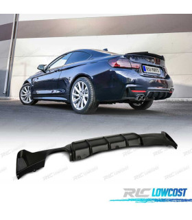 DIFUSOR TRASEIRO BMW F32 F33 F36 ABS LOOK M PERFORMANCE