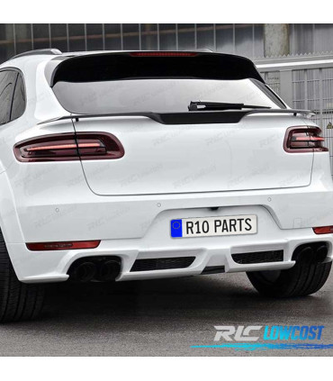 LIP SPOILER TRASEIRO PORSCHE MACAN 14-18