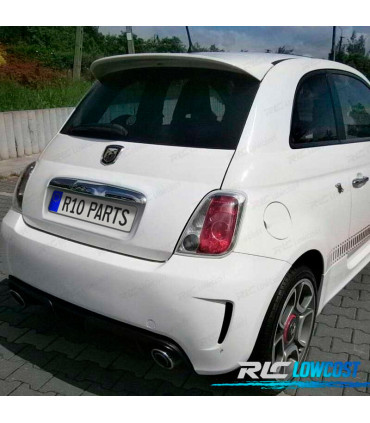 AILERON SPOILER TRASEIRO PARA FIAT 500 12-