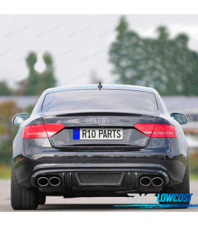 DIFUSOR AUDI A5 B8 B81 COUPÉ CABRIO 07-11 LOOK DTM RIEGER