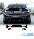 DIFUSOR BMW G20 G21 LCI 23-25 LOOK 340i PRETO BRILHANTE + PONTEIRAS DE ESCAPE