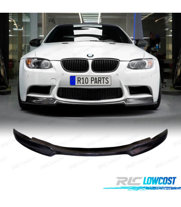 SPOILER LIP DIANTEIRO BMW E90 E92 E93 LOOK M3 CARBONO