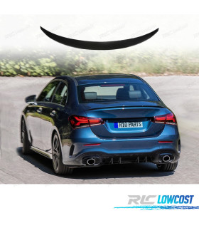 AILERON LIP SPOILER TRASEIRO MERCEDES CLASE A V177 18-24 LOOK AMG
