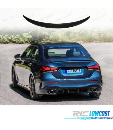 AILERON LIP SPOILER TRASEIRO MERCEDES CLASE A V177 18-24 LOOK AMG