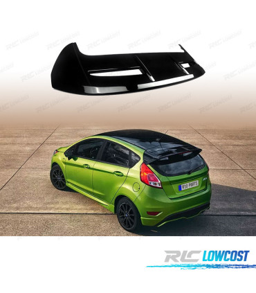 AILERON FORD FIESTA MK7 08-17 LOOK ST PRETO BRILHANTE