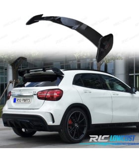 AILERON TETO MERCEDES GLA X156 LOOK AMG PRETO BRILHANTE