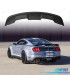 AILERON SPOILER TRASEIRO FORD MUSTANG 15-21 LOOK GT500 ABS PRETO