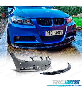 PÁRA-CHOQUES BMW E90 E91 05-08 LOOK M PDC SRA + SPOILER FRONTAL M PERFORMANCE