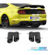 PONTEIRA DE ESCAPE FORD MUSTANG 15-22 LOOK GT500 PRETO BRILHANTE