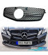 GRELHA FRONTAL MERCEDES CLASSE E W212 09-13 LOOK AMG CROMADO PRETO