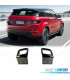 PONTEIRAS DE ESCAPE RANGE ROVER EVOQUE 10-18 LOOK DYNAMIC PRETO BRILHANTE