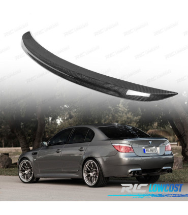 AILERON SPOILER BMW E60 03-10 CARBONO