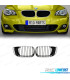 GRELHAS FRONTAIS BMW E60 E61 03-10 PRETO CROMADO