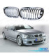 GRELHAS FRONTAIS BMW E46 COUPE CABRIO 03+ CROMADAS