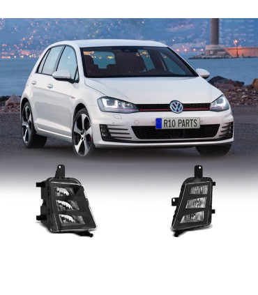 FAROIS NEVOEIRO LED VOLKSWAGEN VW GOLF 7 12-17