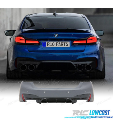 PARA-CHOQUES TRASEIRO BMW G30 17-19 LOOK M5 PDC 6