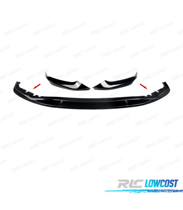 SPOILER DIANTEIRO BMW G30 21-23 LOOK M PERFORMANCE PRETO BRILHANTE