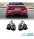 PONTEIRAS DE ESCAPE BMW G30 G31 20-23 LOOK M5 PRETO