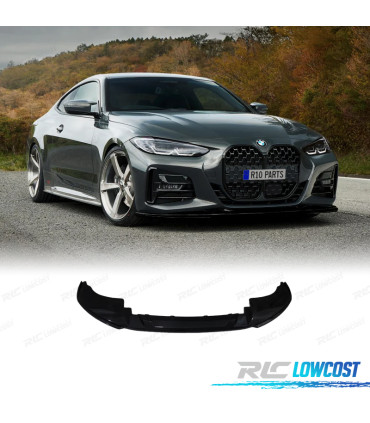 SPOILER LIP FRONTAL BMW G22 2P 3P 20- PRETO BRILHANTE