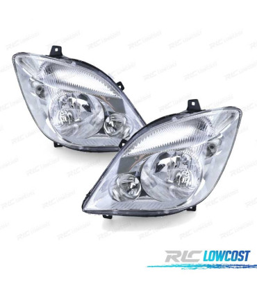 FARÓIS OPTICAS MERCEDES SPRINTER 06-