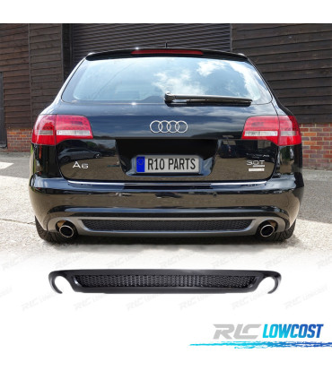 DIFUSOR AUDI A6 C6 4F AVANT SEDAN 08-11 LOOK RESTYLING